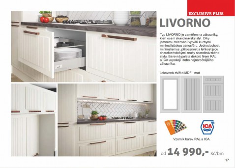 sektorová kuchyň LIVORNO