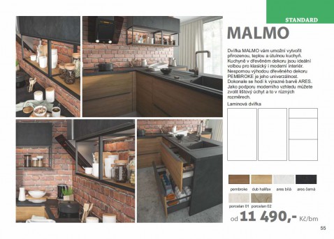 sektorová kuchyň MALMO