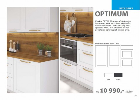 sektorová kuchyň OPTIMUM