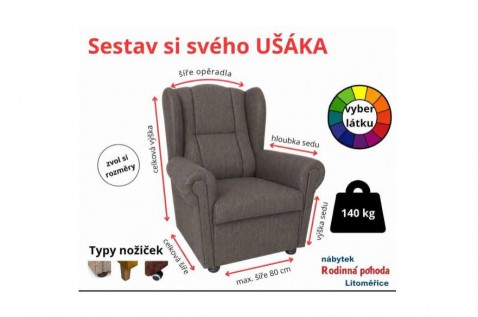 UŠÁK ATYP (VYSTAVENO )